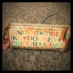 VINTAGE Dooney & Bourke colorful bag